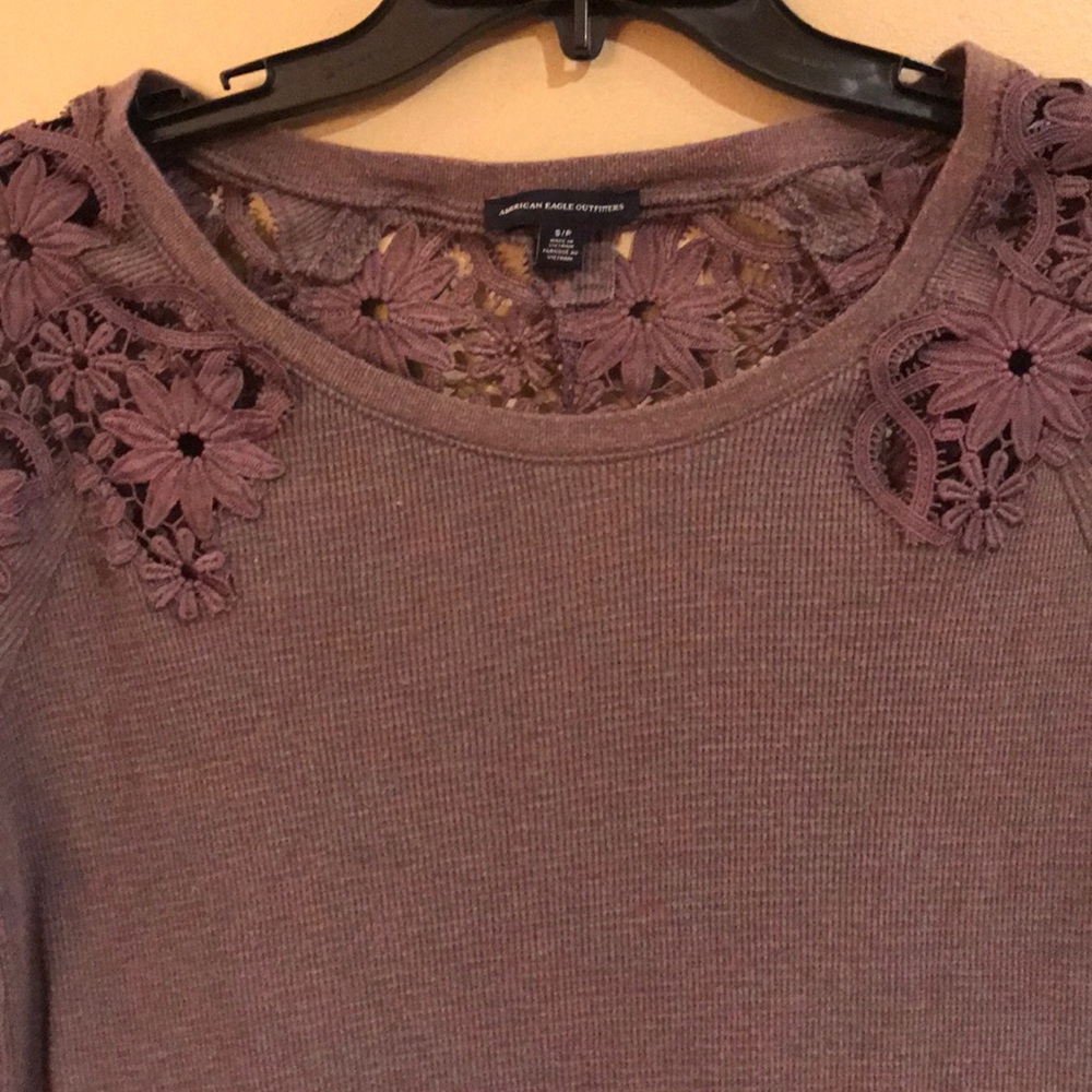 American Eagle Outfitters thermal shirt. S